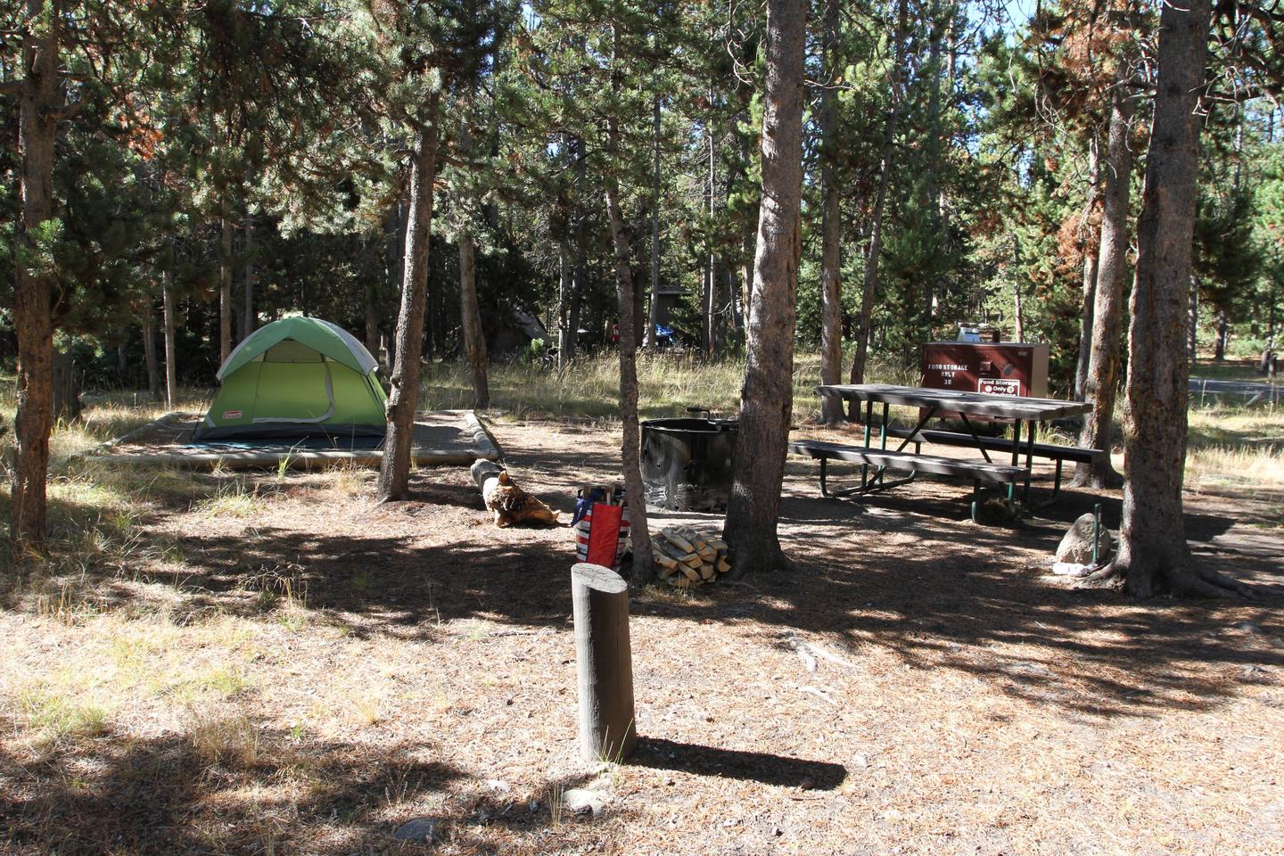 Indian Creek Campground site #38