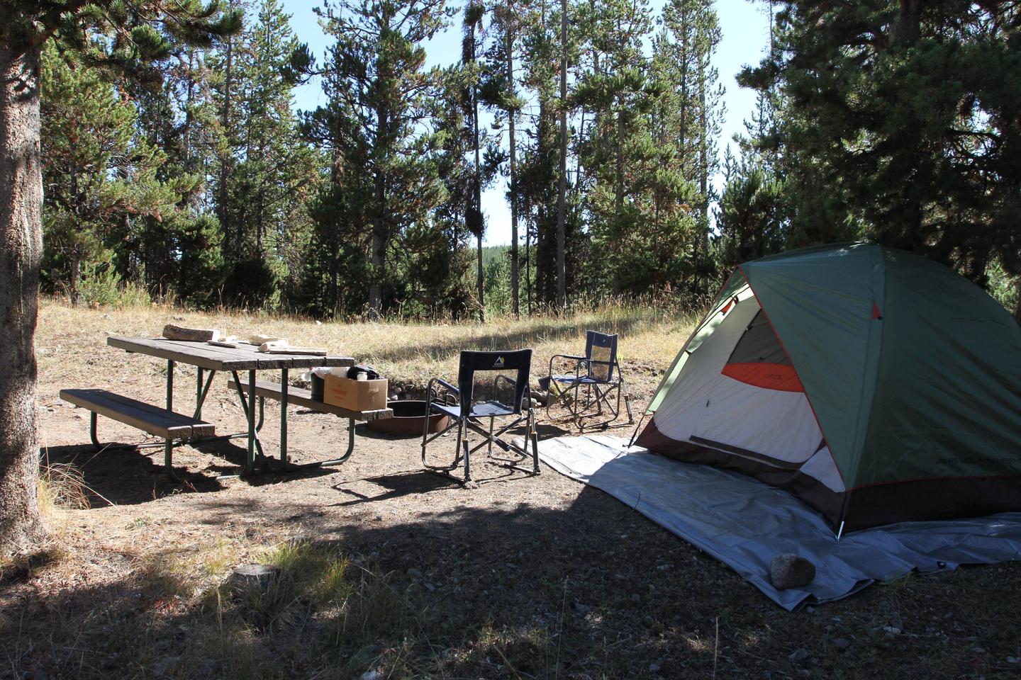 Indian Creek Campground site #73