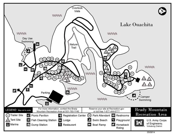 Brady Mountain, Lake Ouachita - Recreation.gov