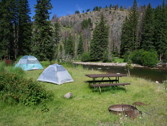 Slough Creek Campground site #6