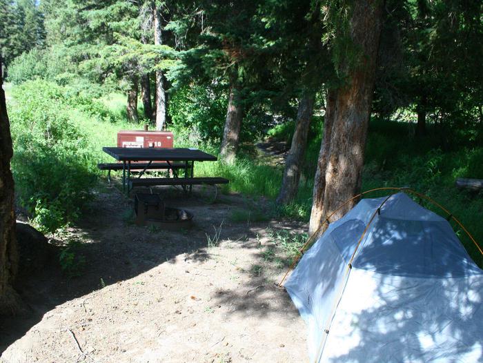 Slough Creek Campground site #10