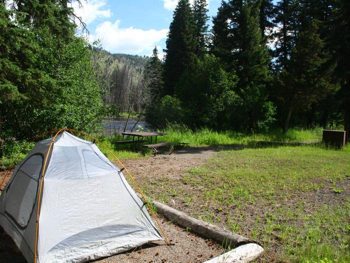 Slough Creek Campground site #11