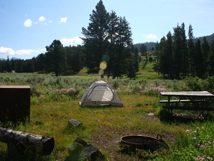 Slough Creek Campground site #15