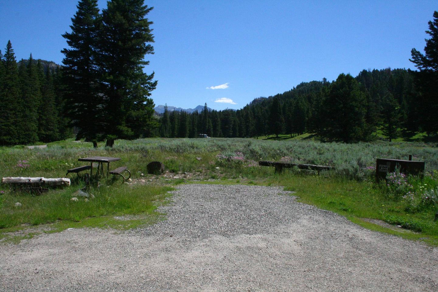 Slough Creek Campground site #16