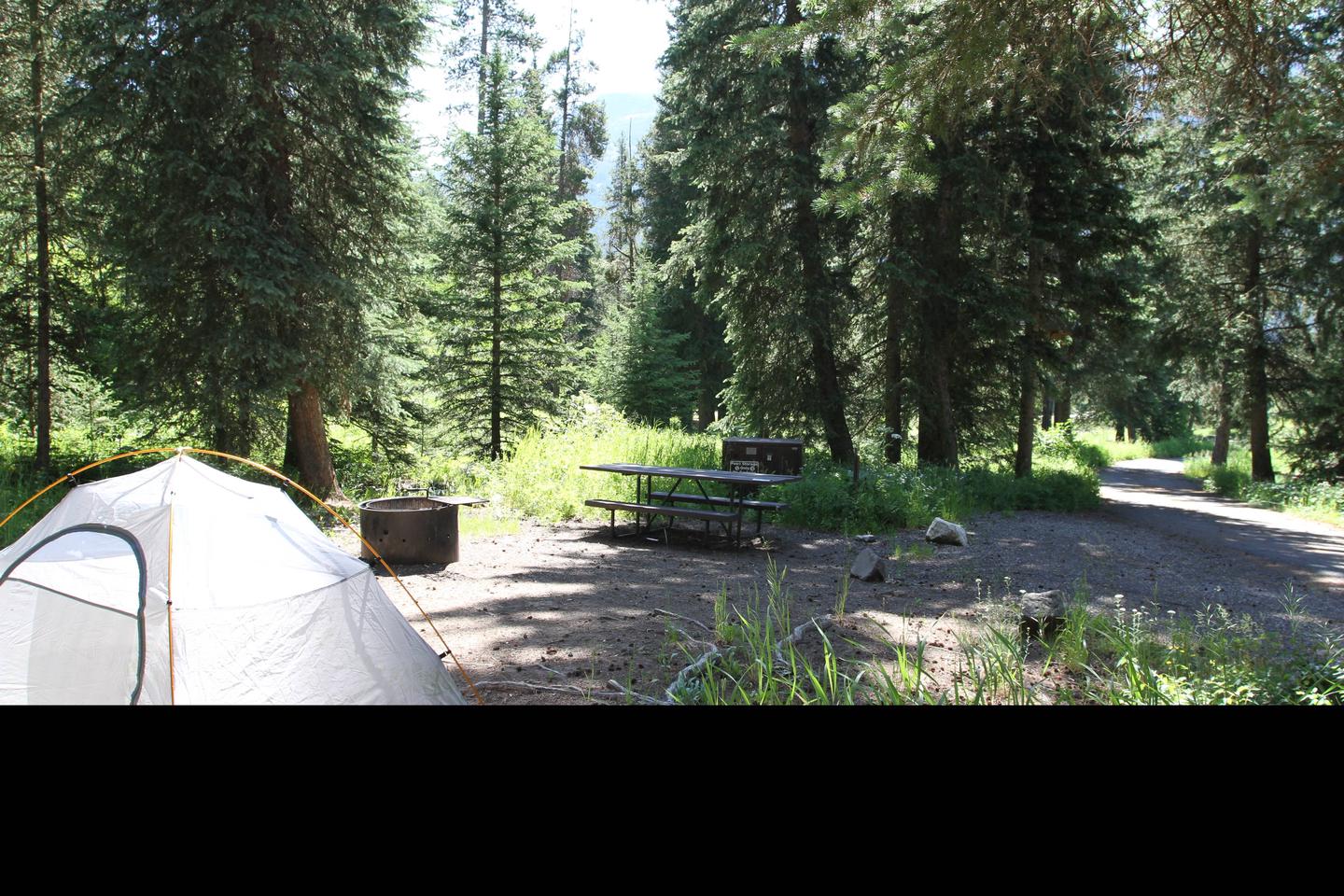 Pebble Creek Campground site #9