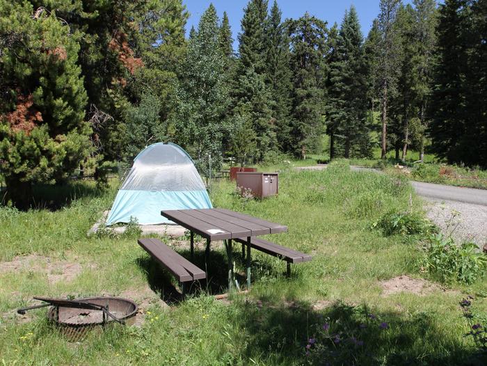Pebble Creek Campground site #14