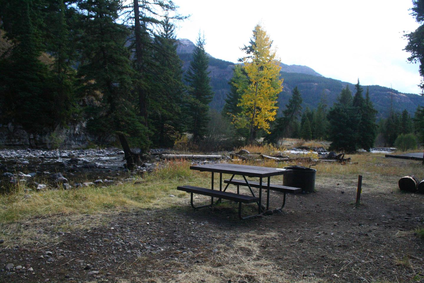 Pebble Creek Campground site #25