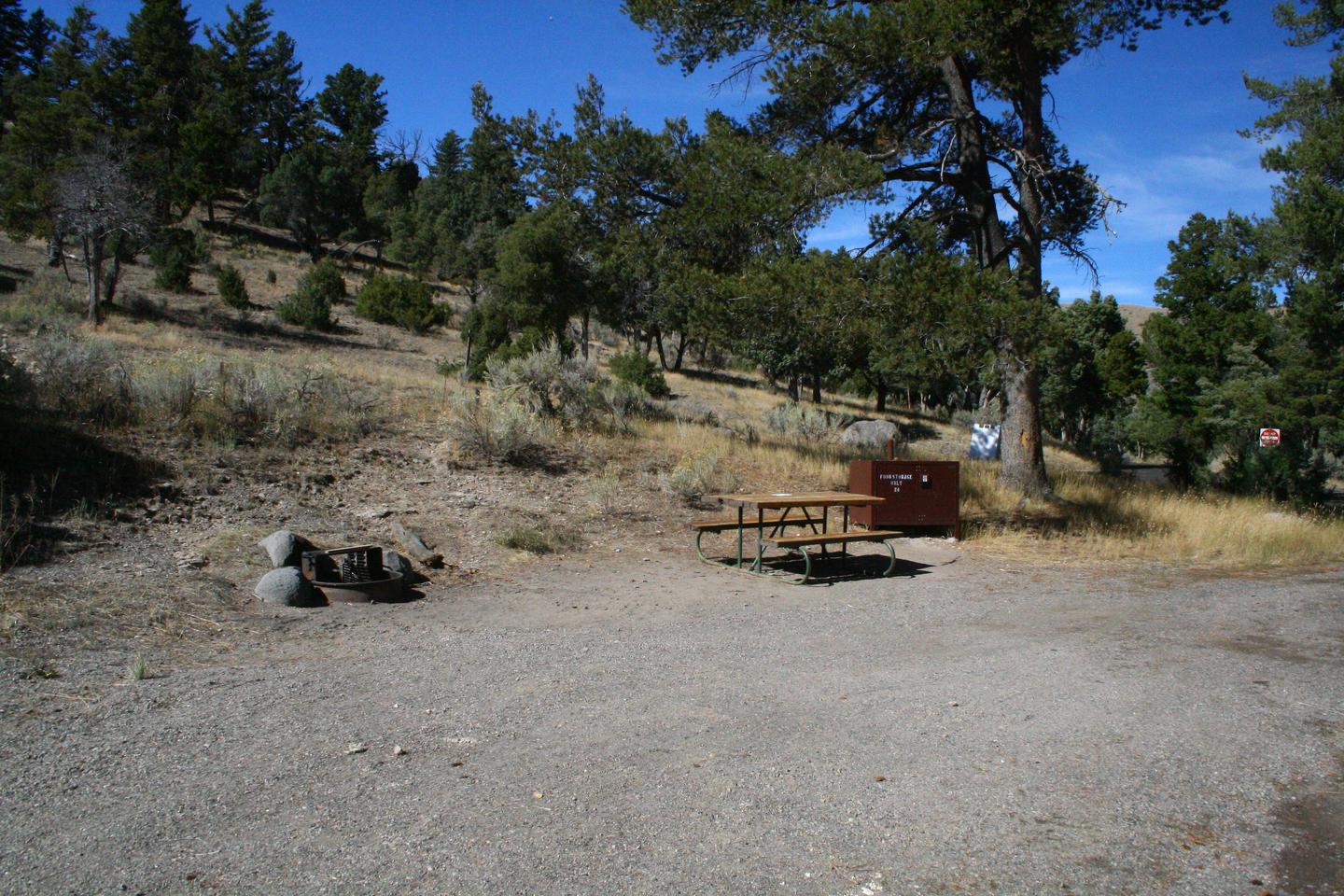 Mammoth Campground site #24..Mammoth Campground site #24