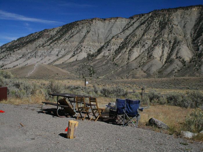 Mammoth Campground site #25