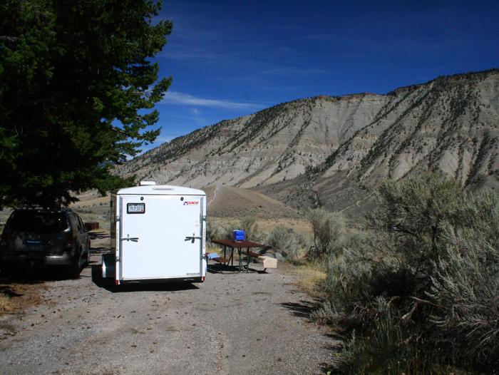 Mammoth Hot Springs Campground Site 26