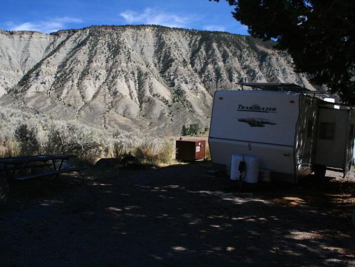 Mammoth Hot Springs Campground Site 46