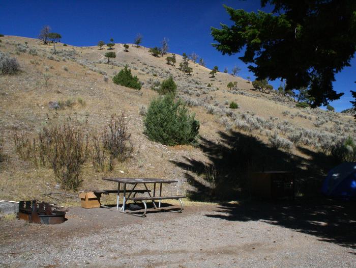 Mammoth Hot Springs Campground Site 48