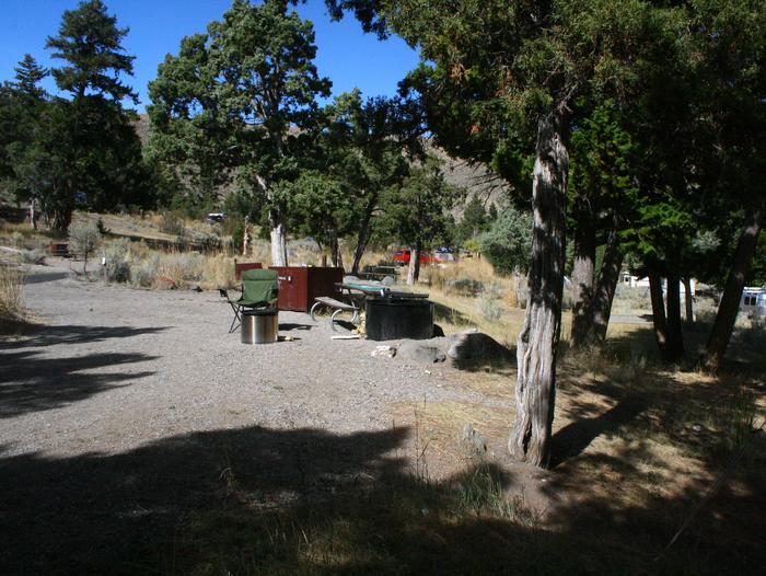 Mammoth Hot Springs Campground Site 71