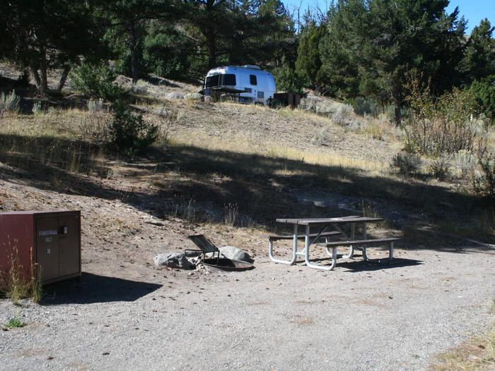 Mammoth Hot Springs Campground Site 76