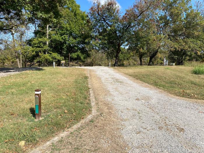 Site 24 - Bluff LandingThis site has a gravel driveway/pad to park your camper on and is equipped with a picnic table, grill and fire ring at your disposal. Located close to the boat ramp with a great view and access to the river bank.