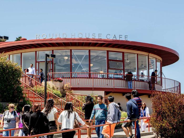 Round House CafeThe Round House Cafe at the Golden Gate Bridge Pavillion