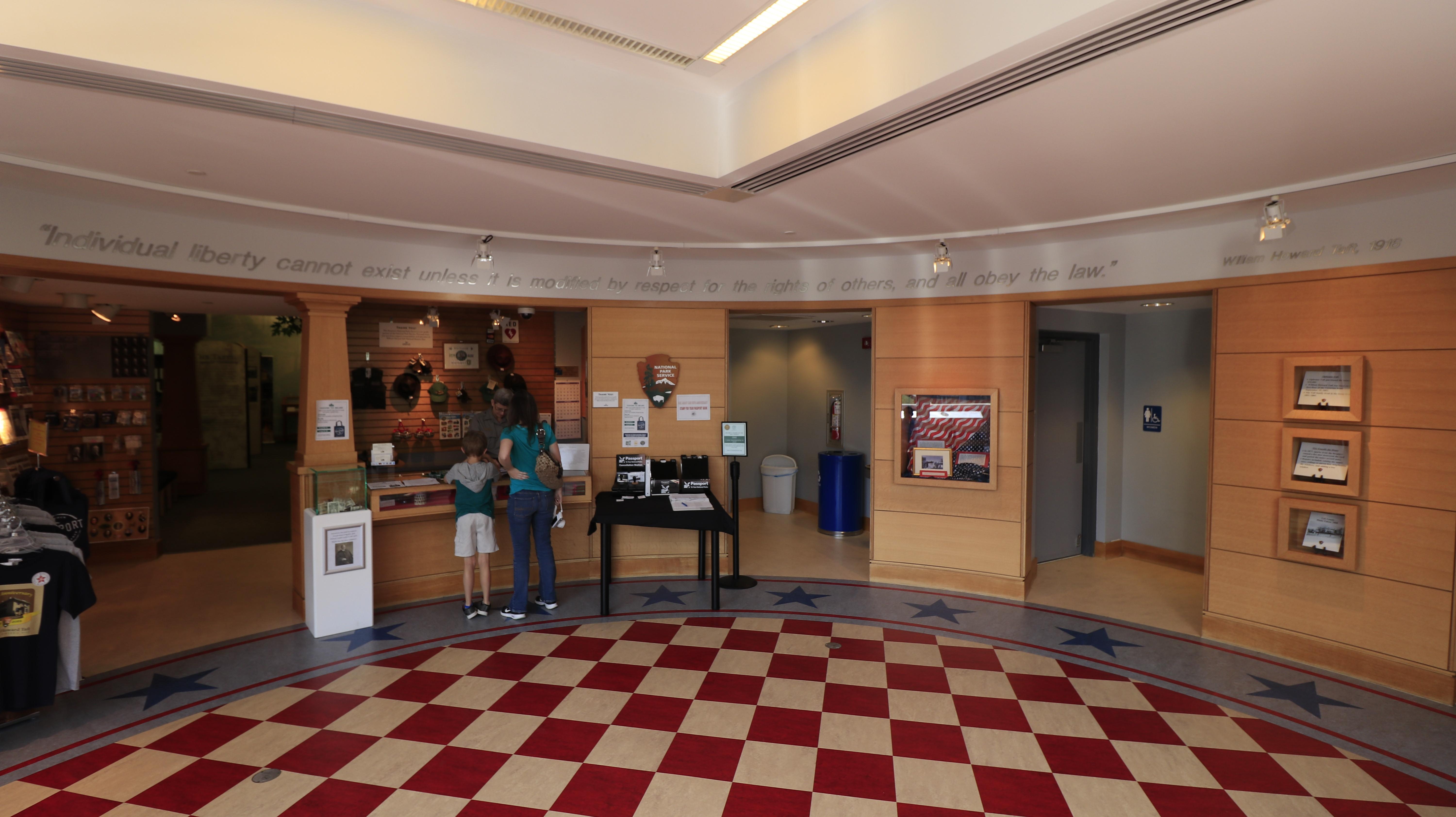 Greetings at the Taft Education Center