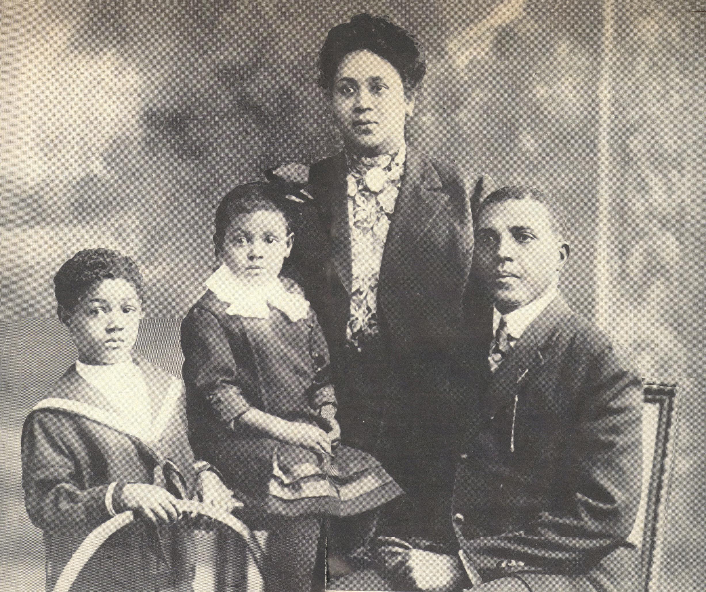 Charles Young and family