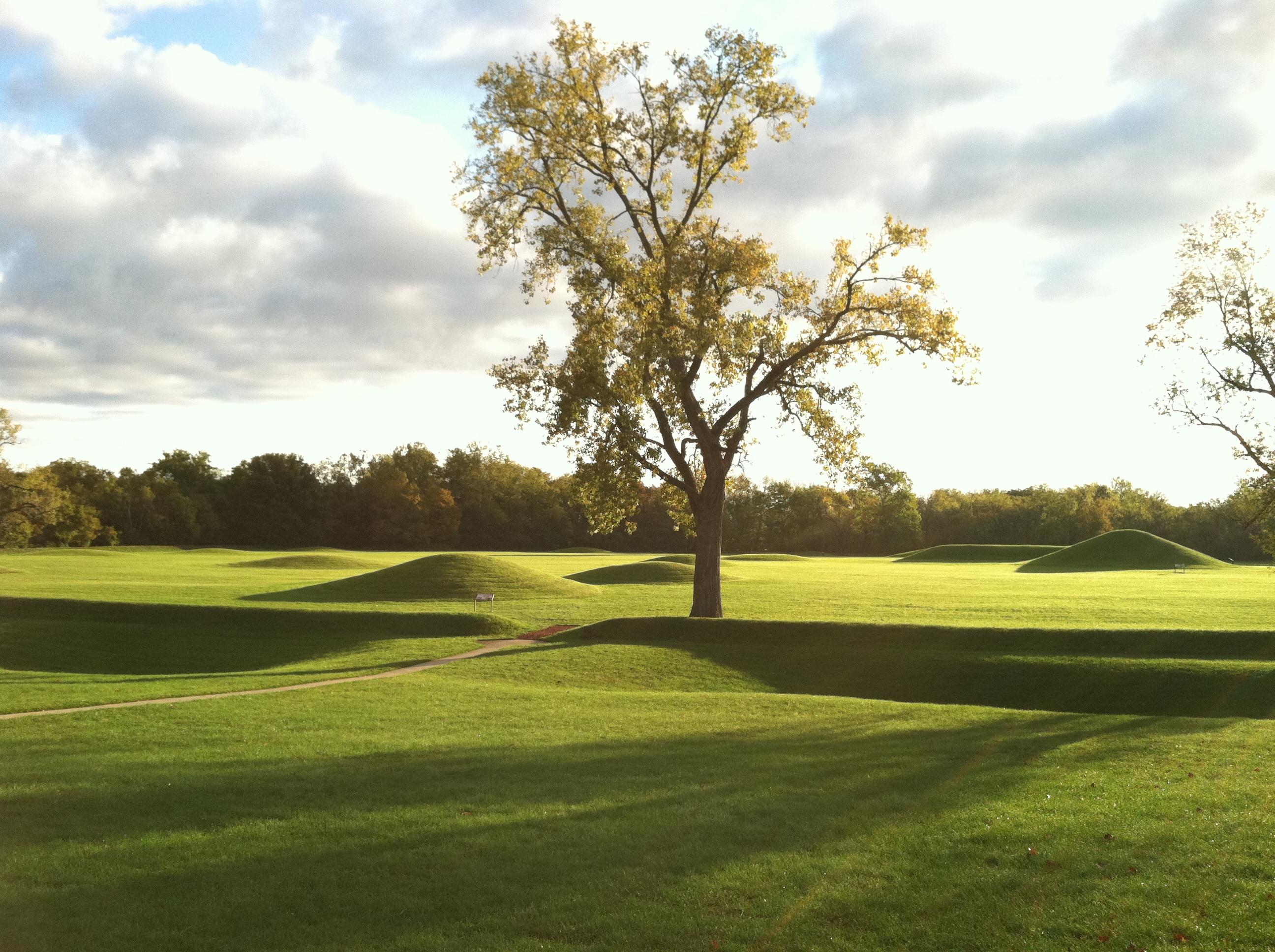 Mound City Group sunrise