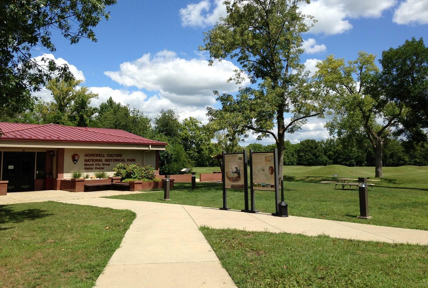 The Mound City Group visitor center
