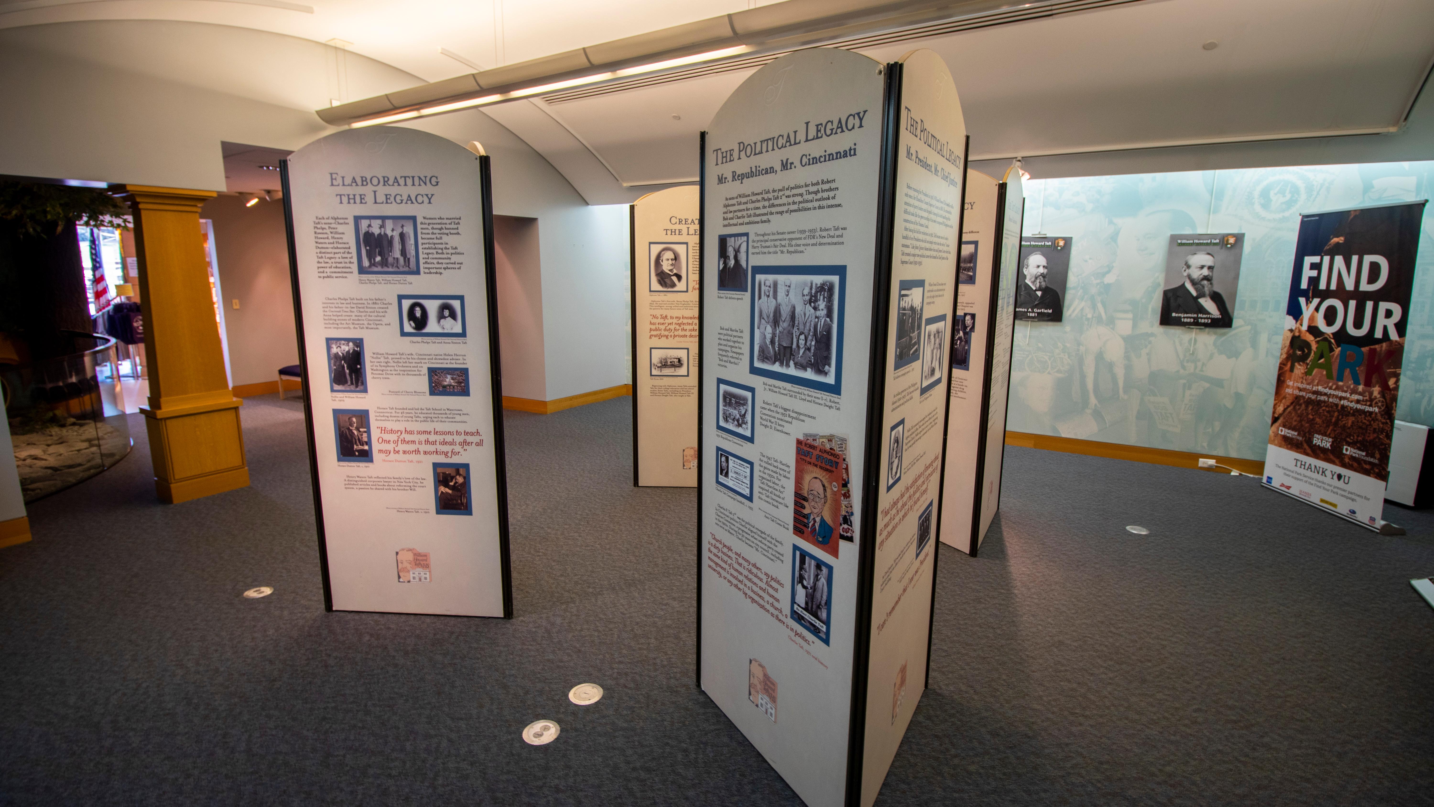 Taft Education Center interpretive displays