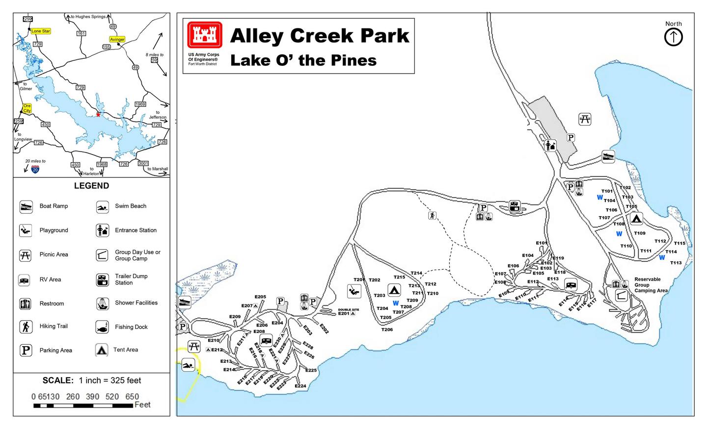 Alley Creek Brochure Map 1