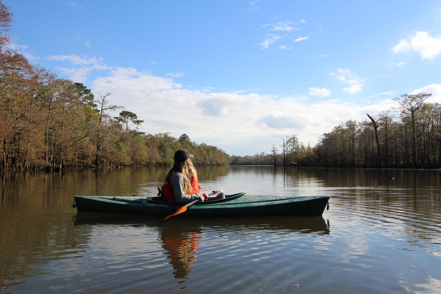 Kayak on the riverSee the Big Thicket by kayak or canoe