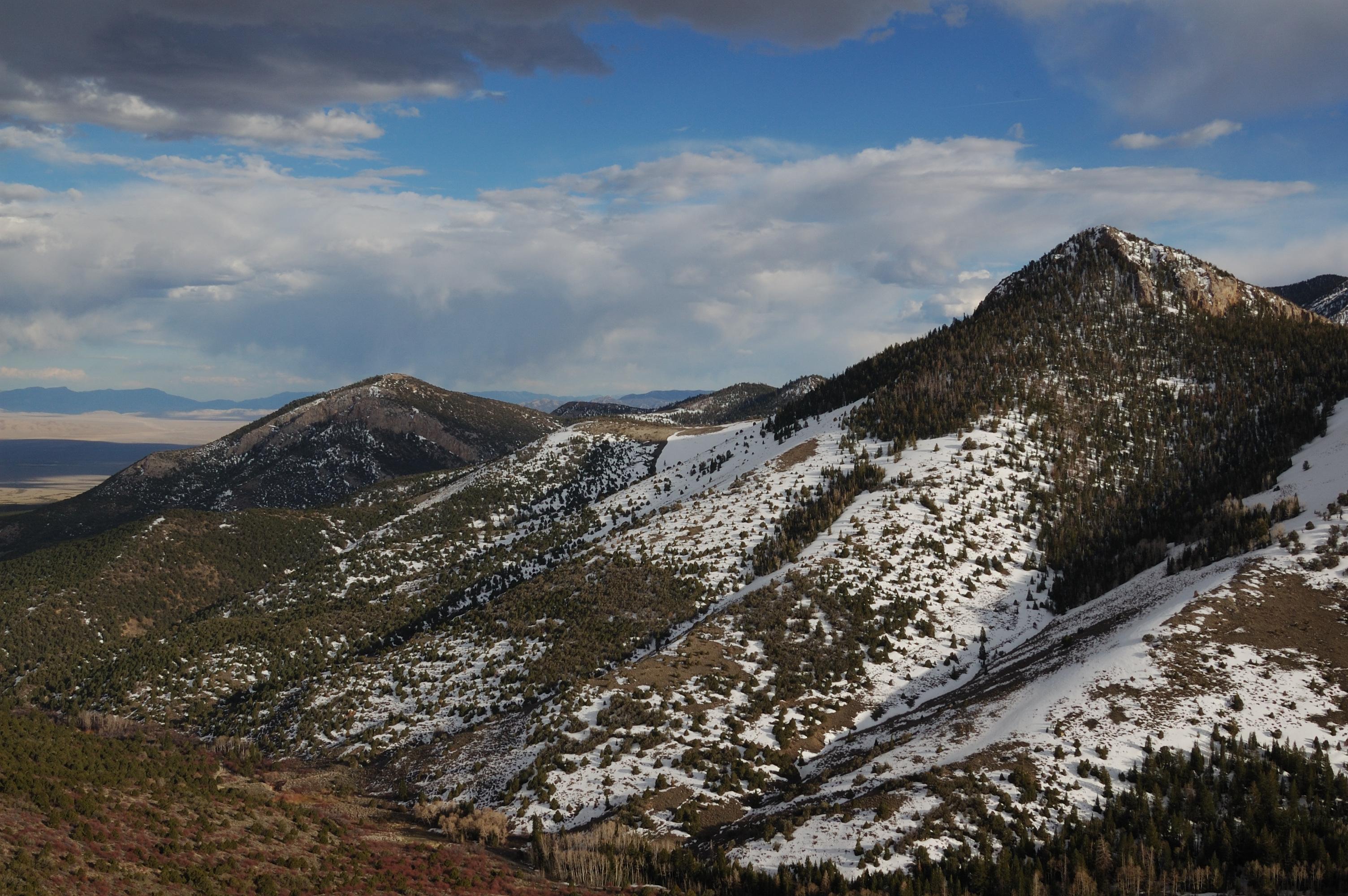 Snow Covered Mountains