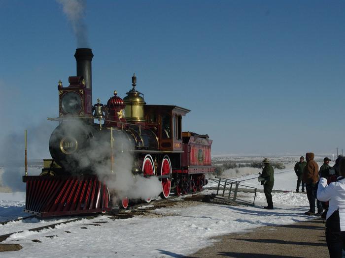 Preview photo of Golden Spike Winter Locomotive Demonstration Tickets 2020