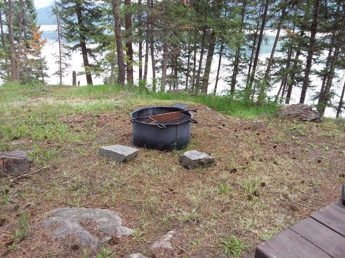 McGillivray Site Tent 5-Fire ring