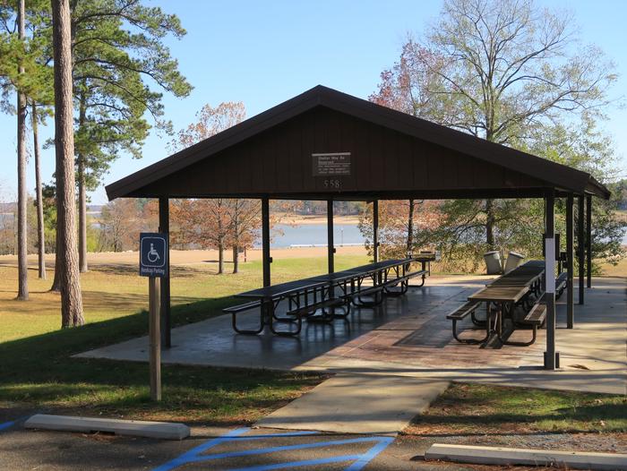 Pavilion 558 (located between ramps)Persimmon Hill Picnic Shelter 558