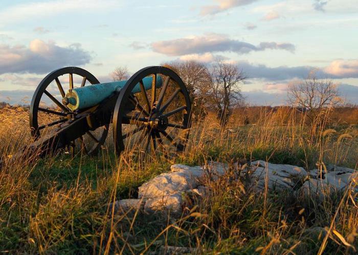 Cannon the FieldArtillery played a key role at Antietam.  Over 500 cannon were involved in the fighting.