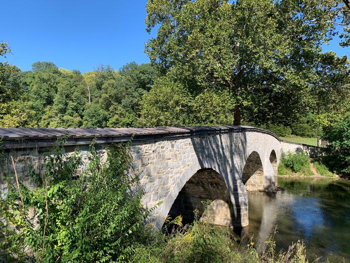 Burnside BridgeBurnside Bridge from the Confederate side of Antietam Creek.