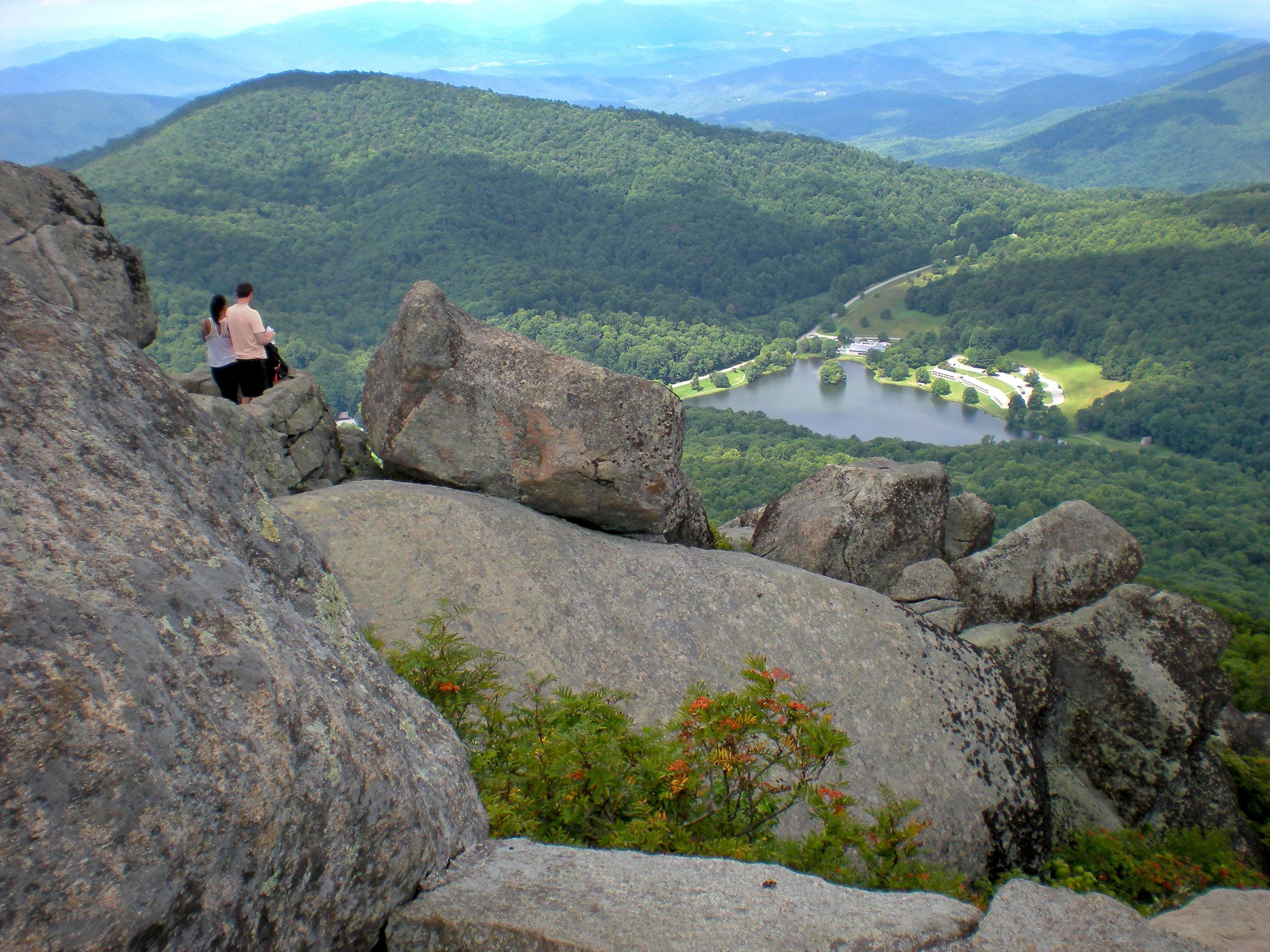 View from Sharp Top