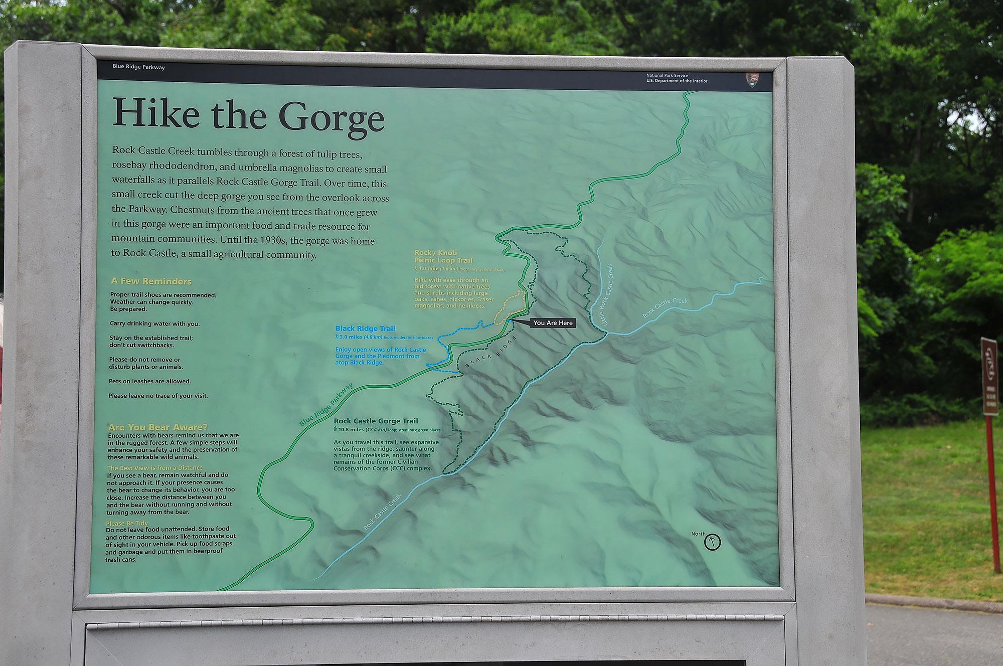 Rocky Knob Visitor Center (Milepost 167)