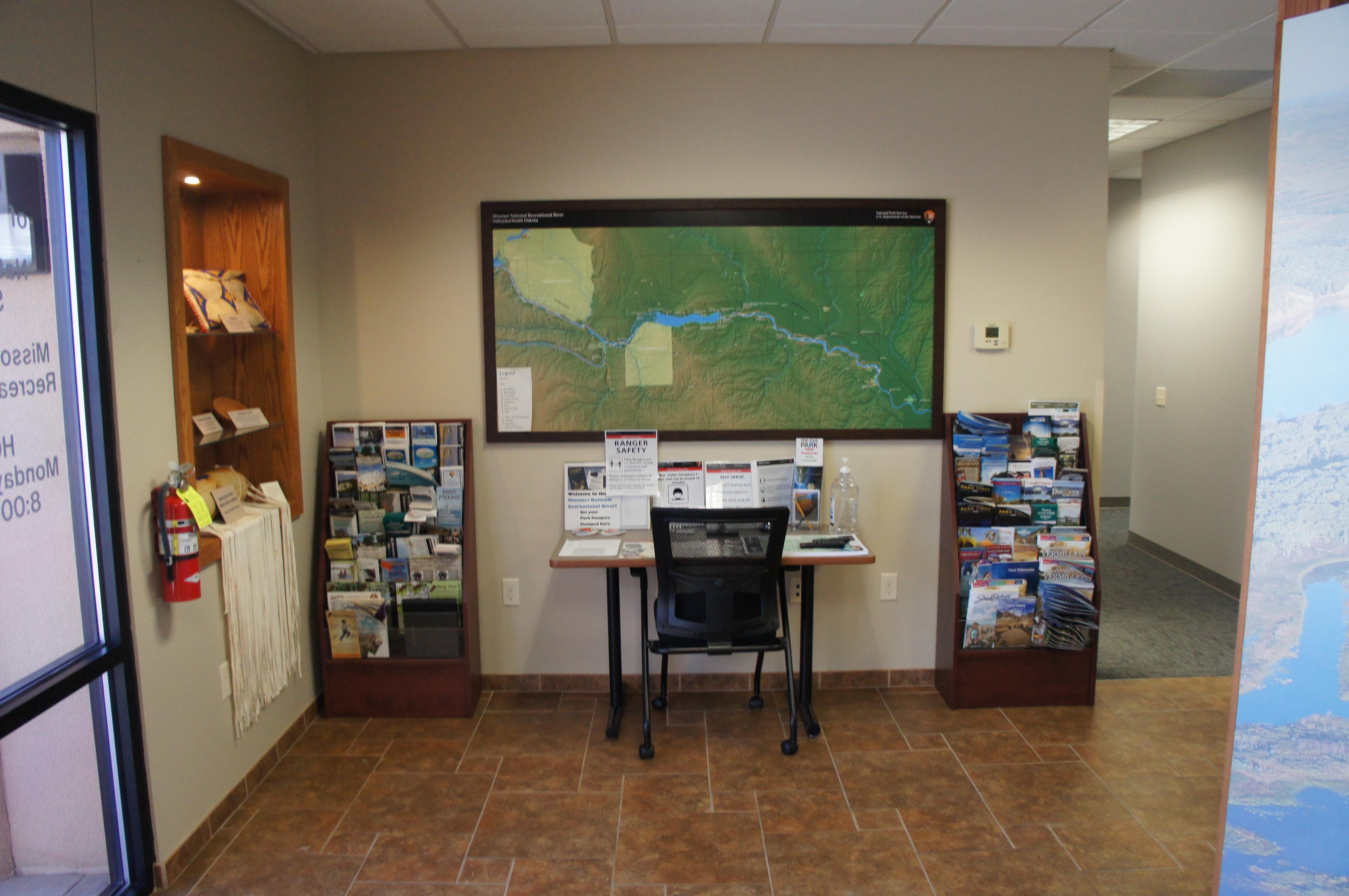 Orientation Map and Exhibits