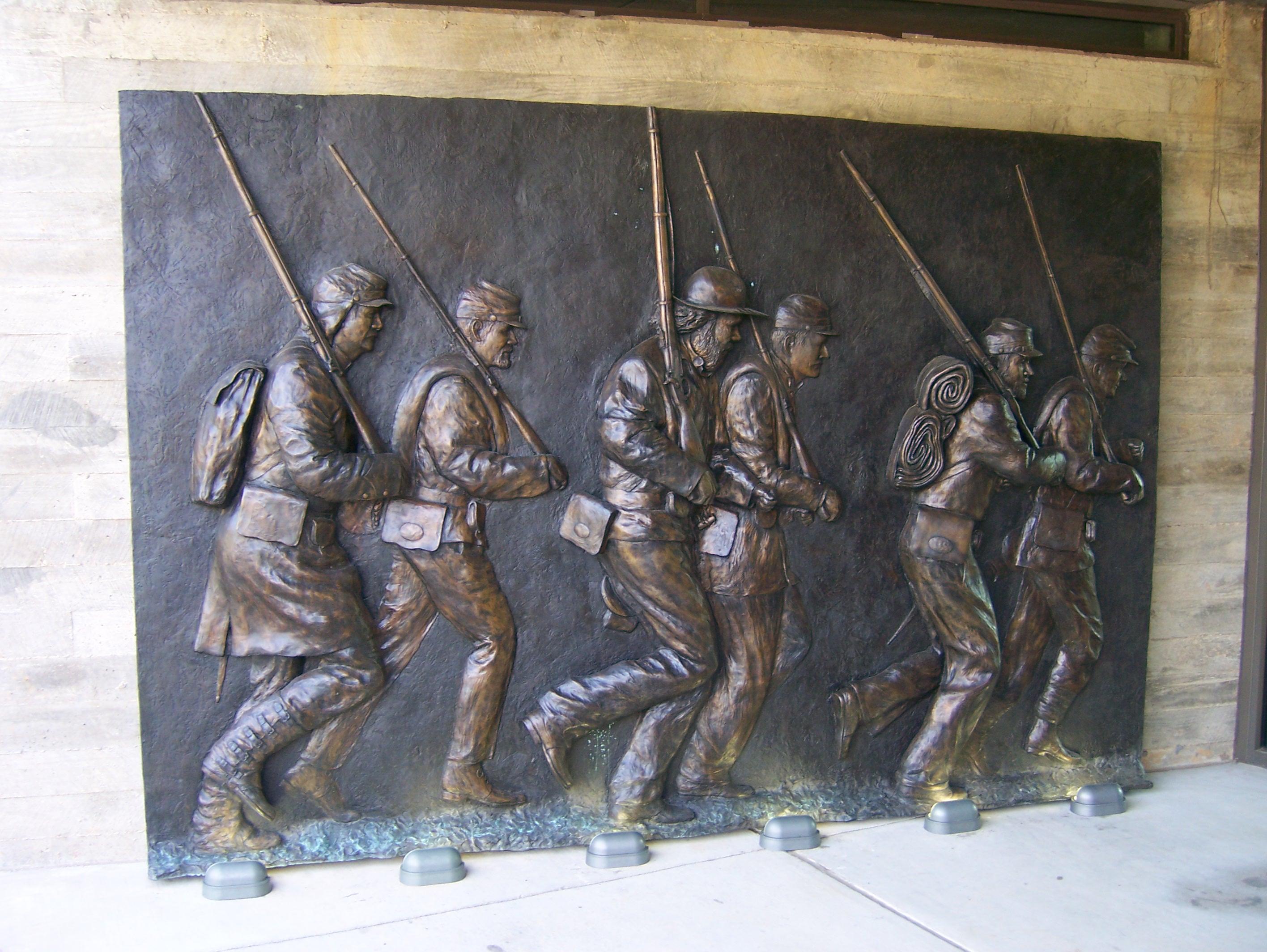 Bas Relief at Center Entrance