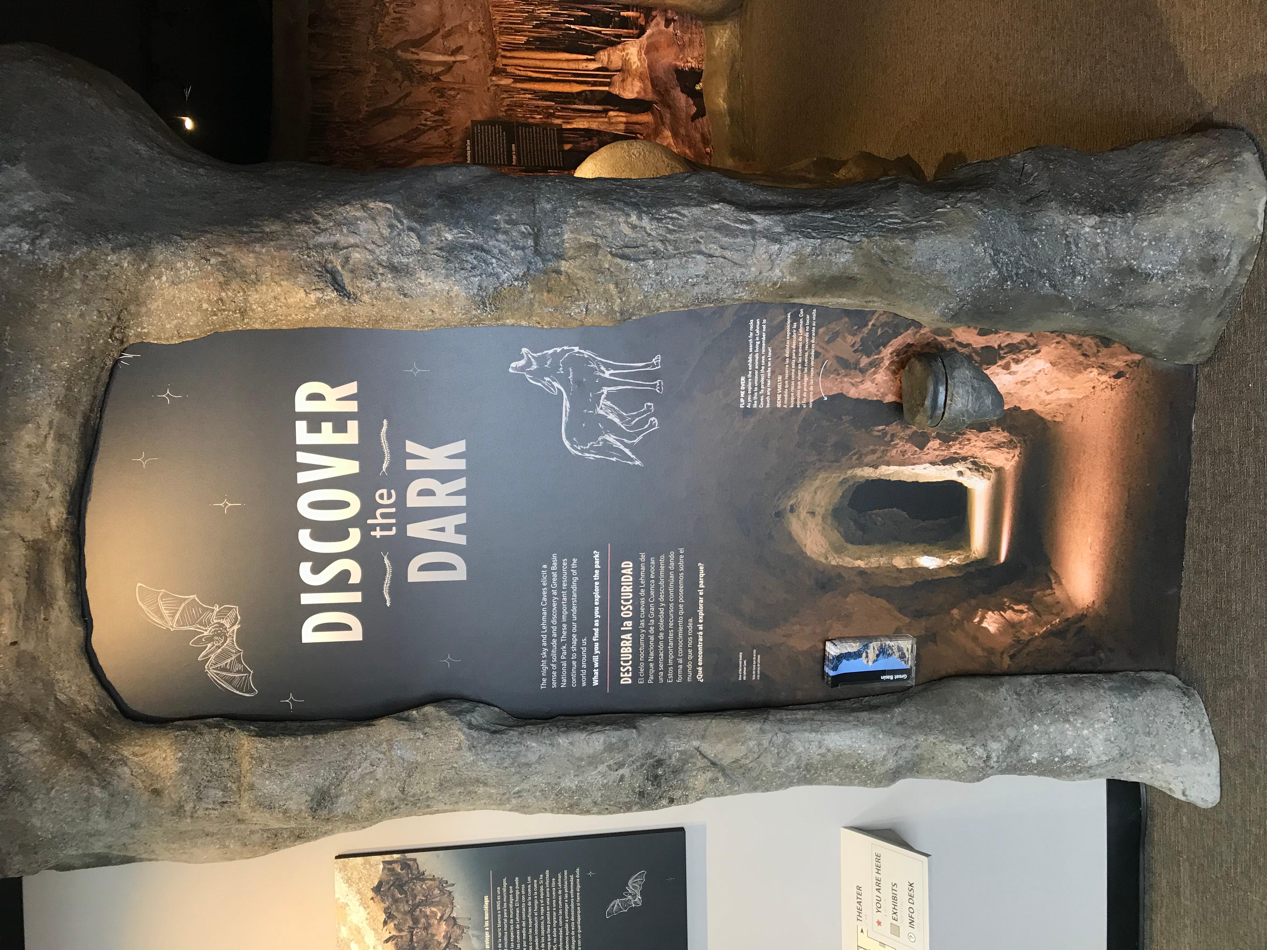 Lehman Caves Visitor Center Exhibits