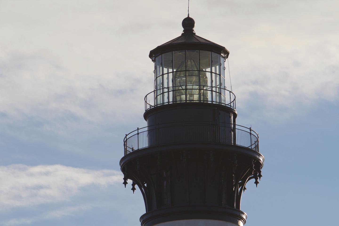 Fresnel LensBodie Island Lighthouse still has its first-order Fresnel lens.