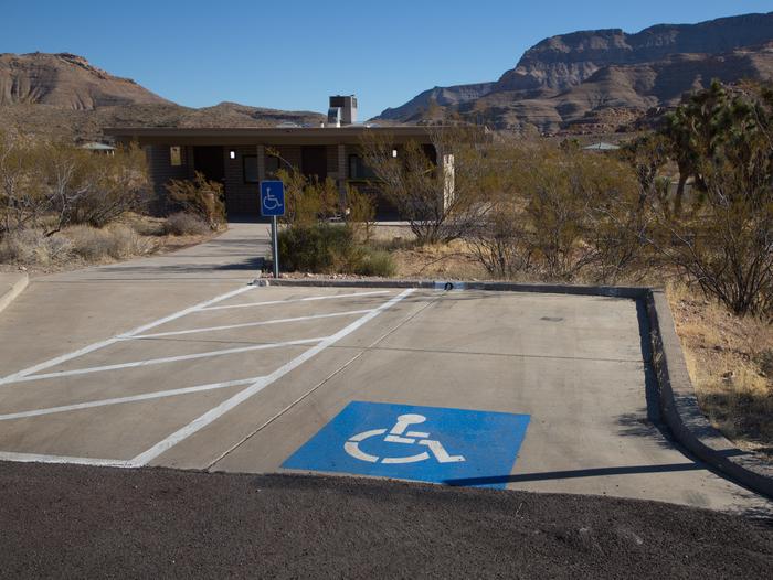 Site 8Site 8 - Reserved for Handicap Parking for Restroom