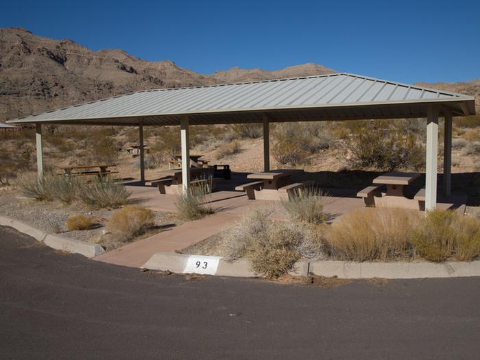 Site 93Site 93 -Site has a double capacity shelter. The site has large RV parking with extra parking at nearby sites.