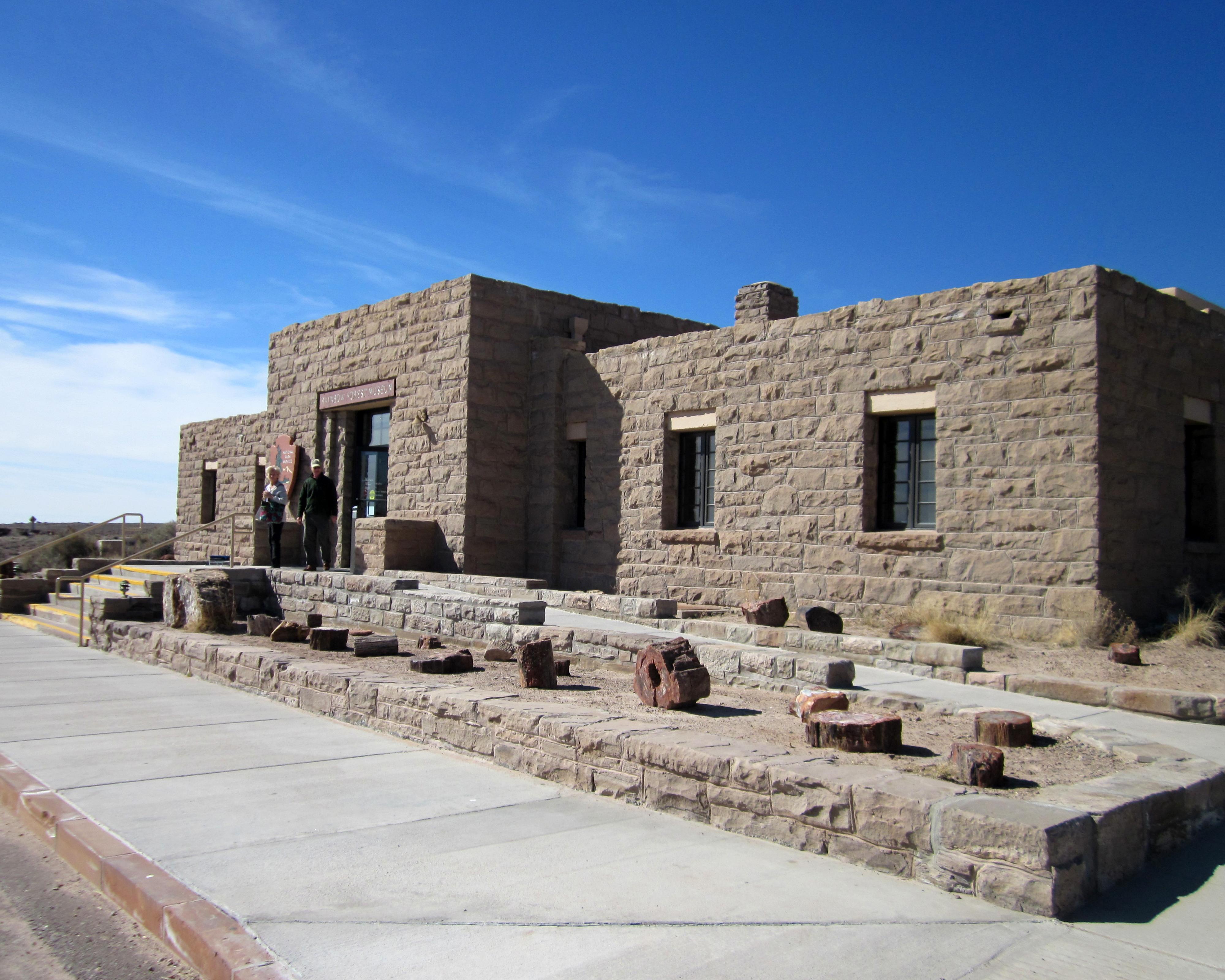 Front Exterior at Rainbow Forest Museum