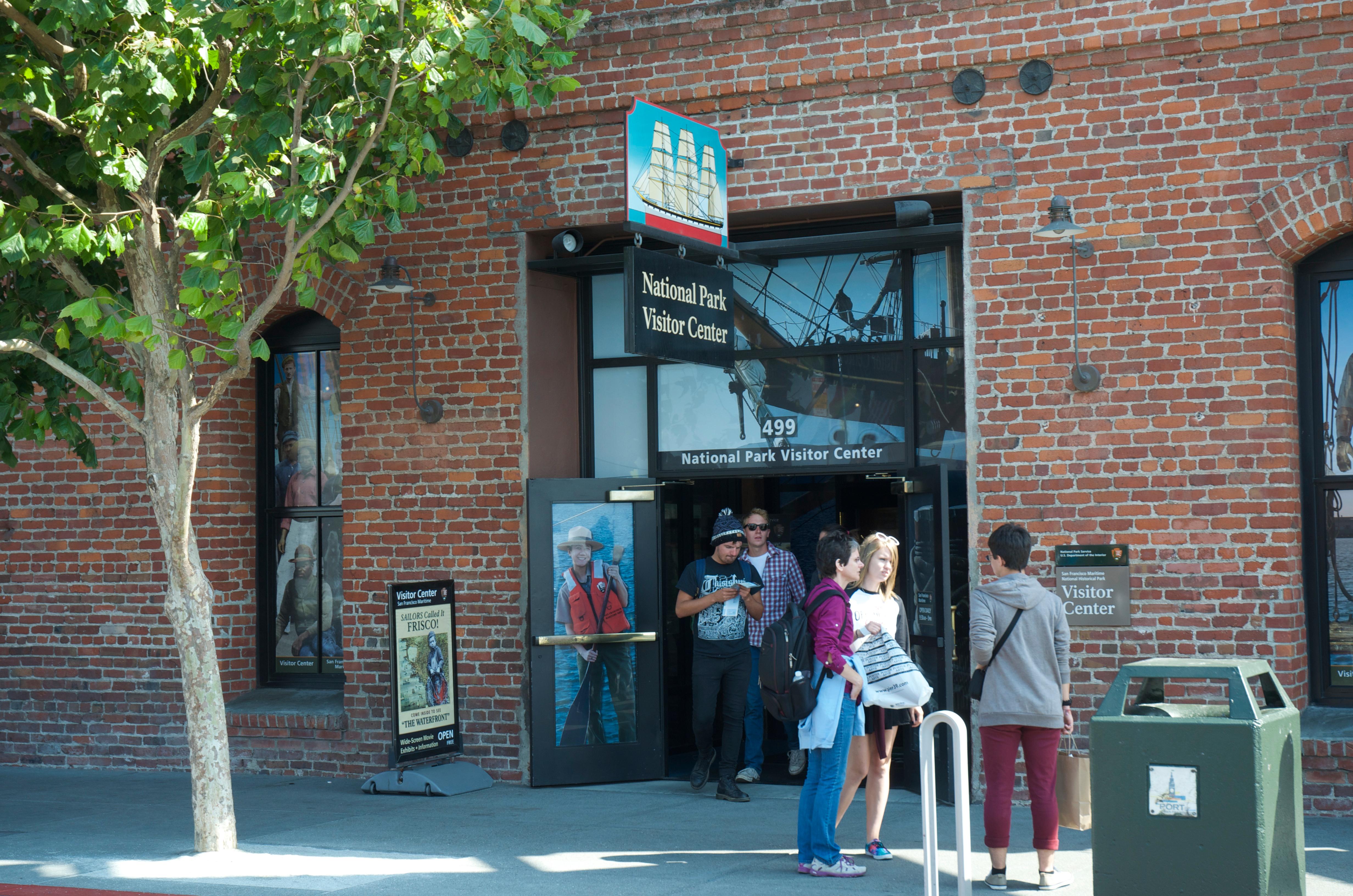 San Francisco Maritime NHP Visitor Center Entrance