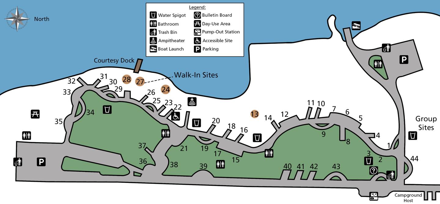 Evans Campground, Lake Roosevelt National Recreation Area - Recreation.gov