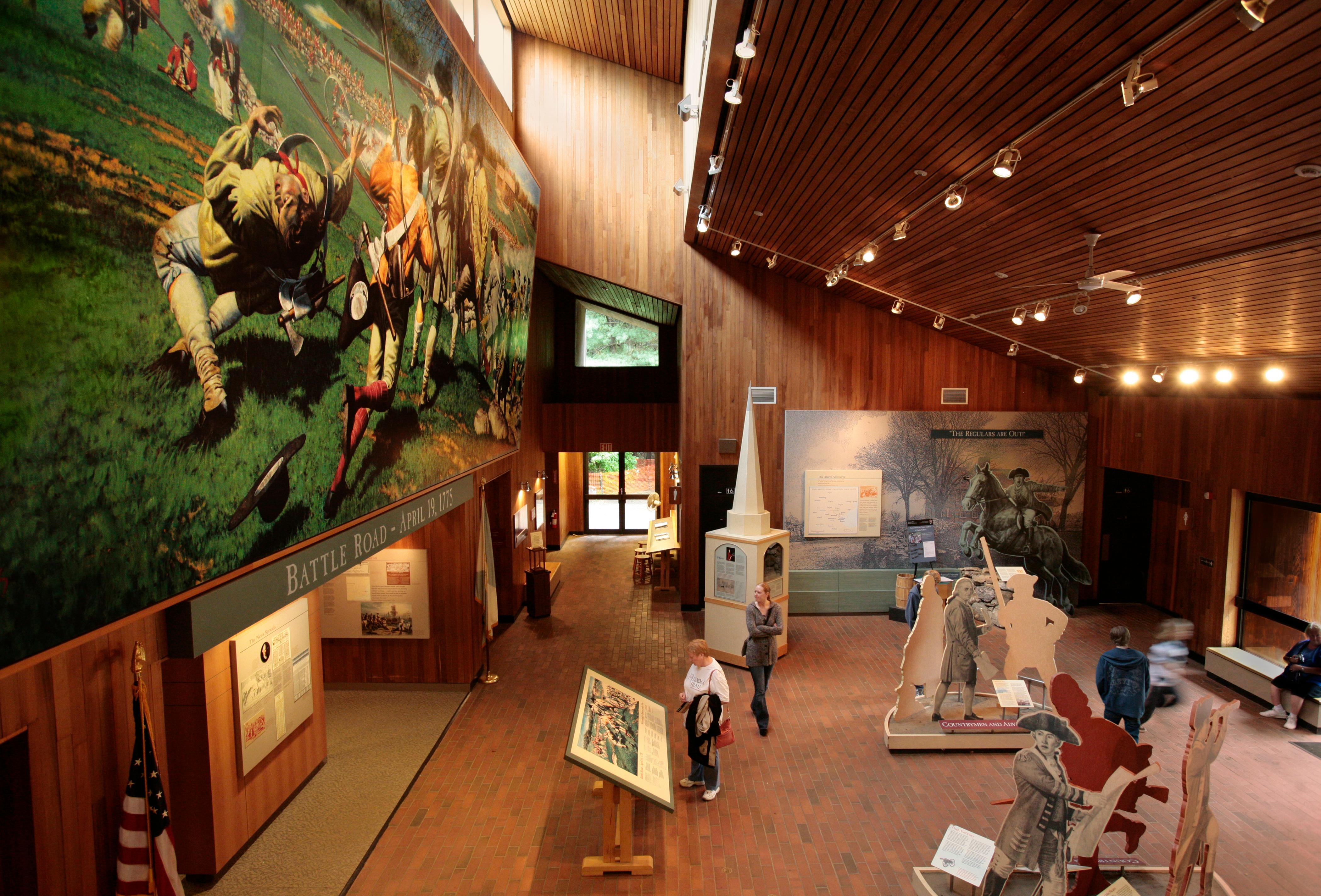 Minute Man Visitor Center Exhibits