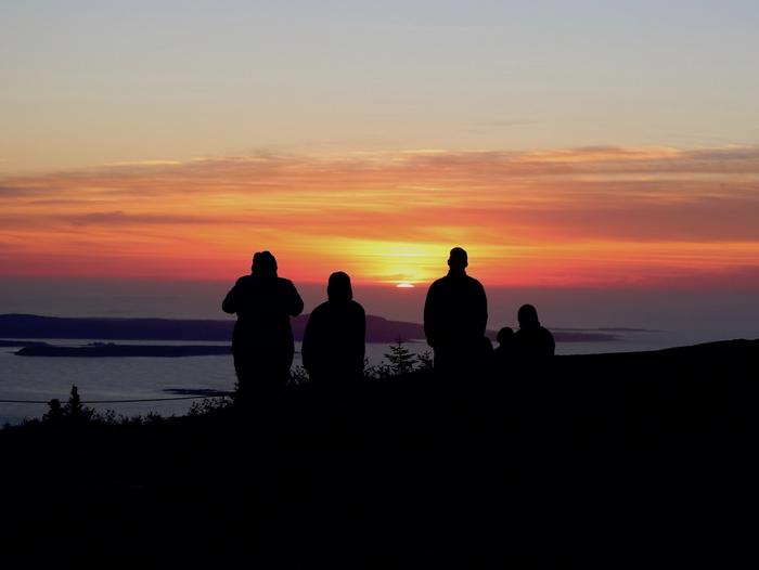 Cadillac Summit Road - Sunrise, Acadia National Park Vehicle ...