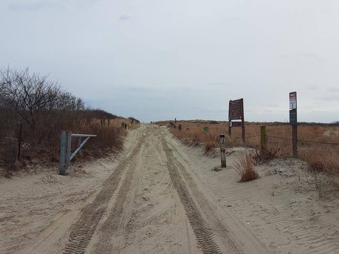 Sand Road to the Breezy Point Tip - PERMIT REQUIREDDon't forget to let a little air out the tires to improve traction