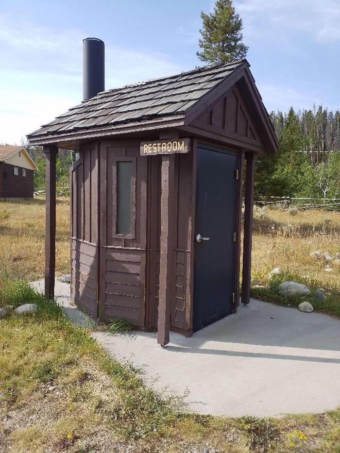 Bow River Ranger Station Outhouse