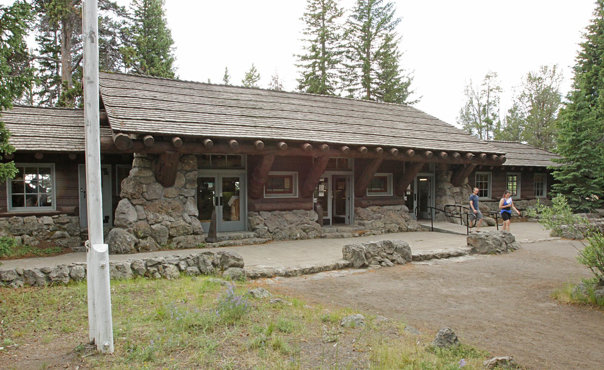 Fishing Bridge Visitor Center front