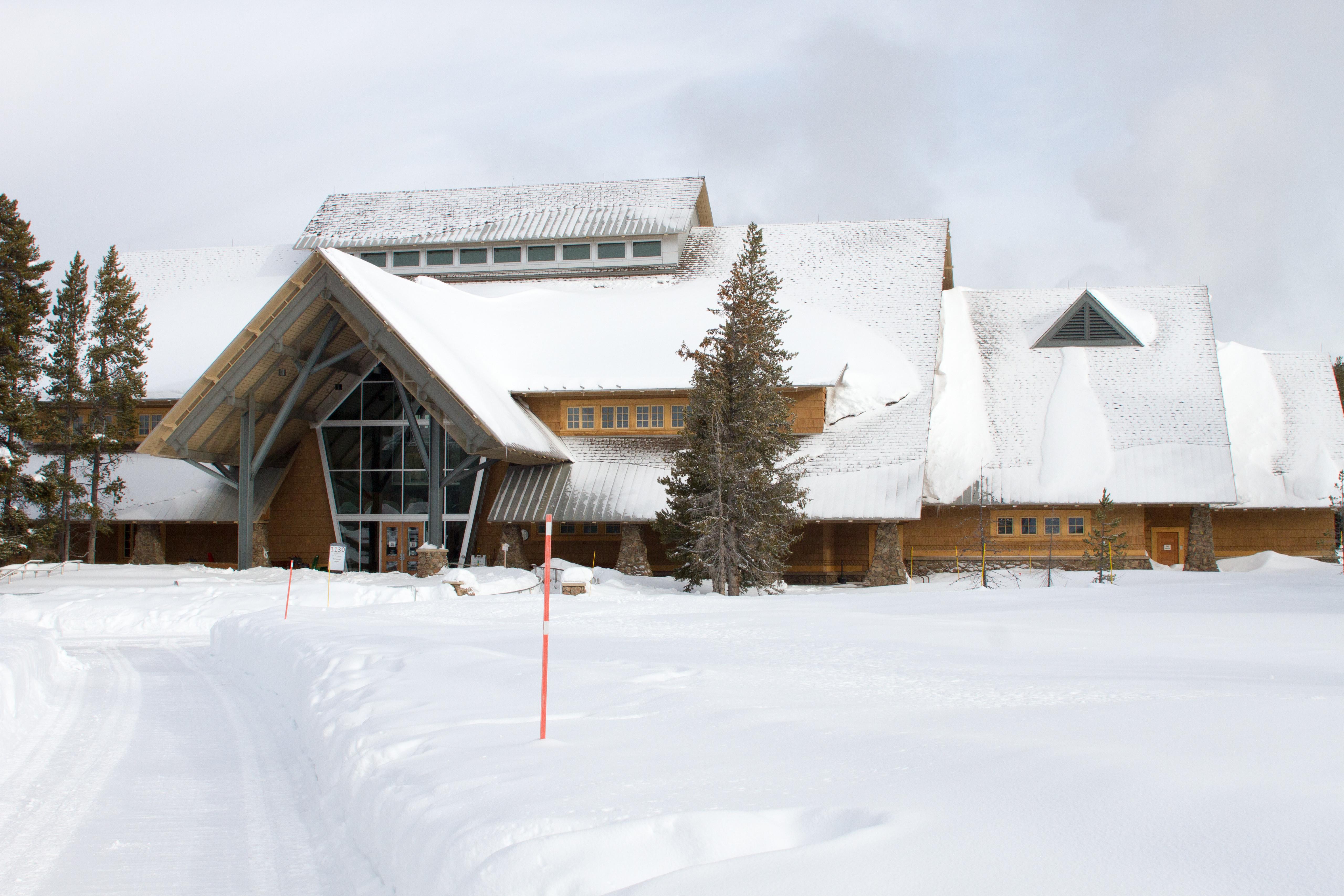 Old Faithful VEC in Winter